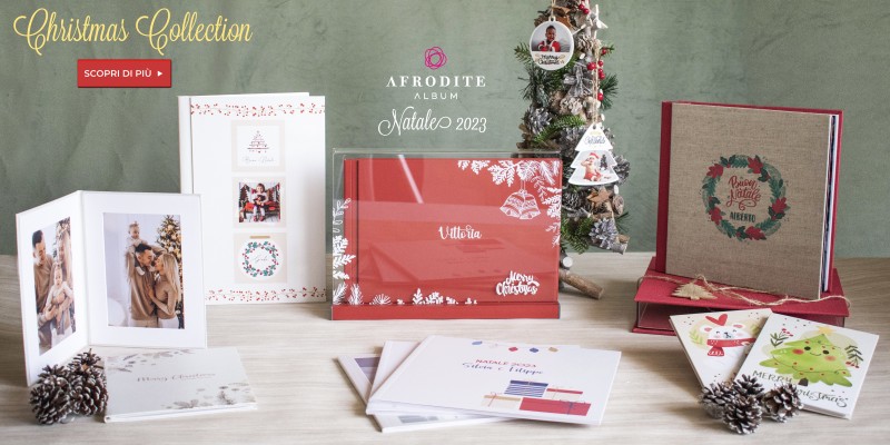 Articoli natalizi della collezione Afrodite Album